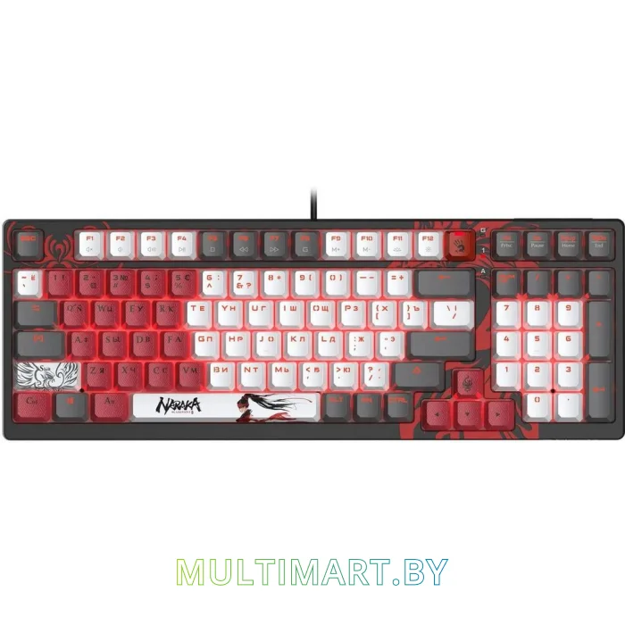 Клавиатура A4Tech Bloody S98 Naraka (Bloody BLMS Red Plus)